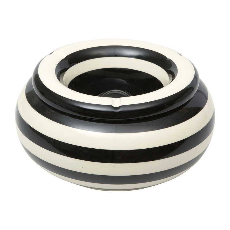 Stormasbak ringen - Ø21 cm - zwart 