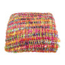 Plaid met franjes - multikleur - 125x150 cm 
