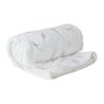 Plaid soft - veren zilver - 170x130 cm