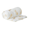 Plaid soft - ananas goud - 170x130 cm