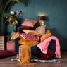 Plaid bont - rood - 130x170 cm 