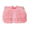 Plaid bont - roze - 130x170 cm 