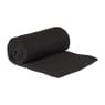 Fleece deken - zwart - 160x130 cm