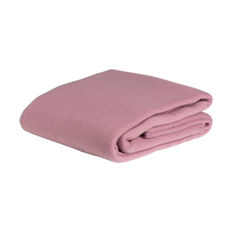 Fleece deken - paars - 160x130 cm