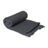 Fleece deken - donkergrijs - 130x160 cm 