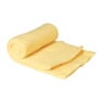 Fleece deken - geel - 130x160 cm 