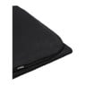 Fleece deken - zwart - 160x130 cm