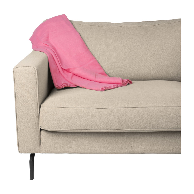 Fleece deken - fuchsia - 160x130 cm