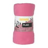 Fleece deken - fuchsia - 160x130 cm