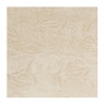 Plaid bladeren - beige - 130x160 cm