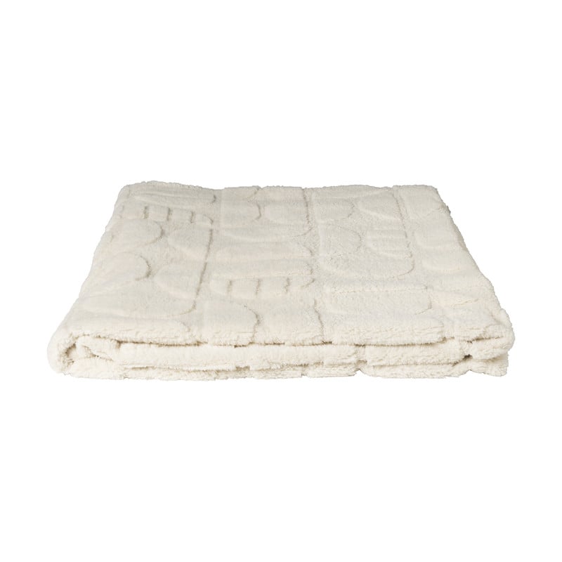 Plaid japandi - beige - 130x160 cm