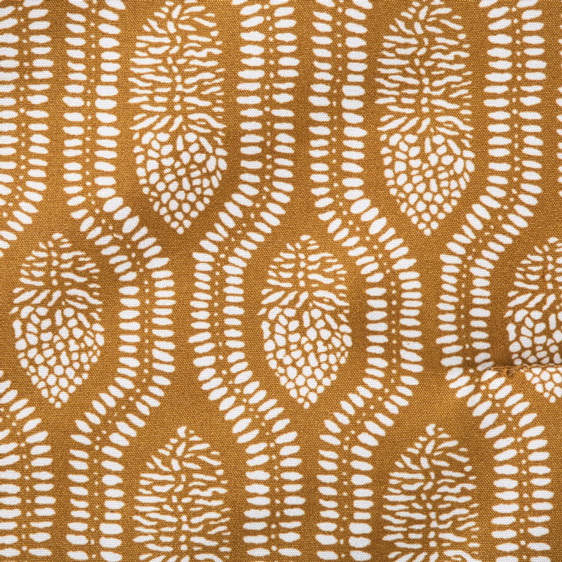 Plaid quilted wave - bruin -  130x170 cm