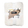Fleece deken - beige - 200x150 cm