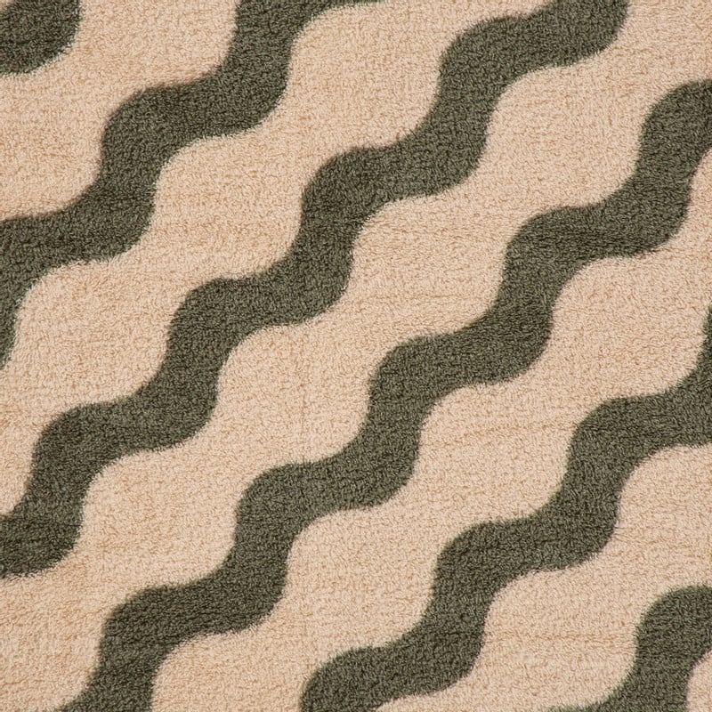 Plaid gestreept - beige - 130x170 cm