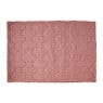 Wasbaar dekbed bloem - roze - 140x200 cm