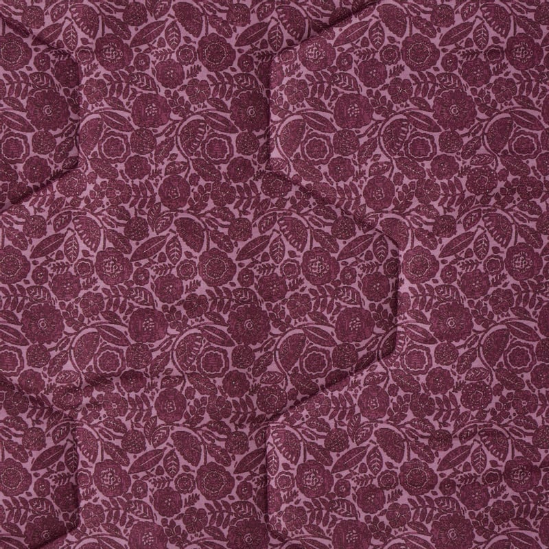 Wasbaar dekbed - rood - 140x200 cm