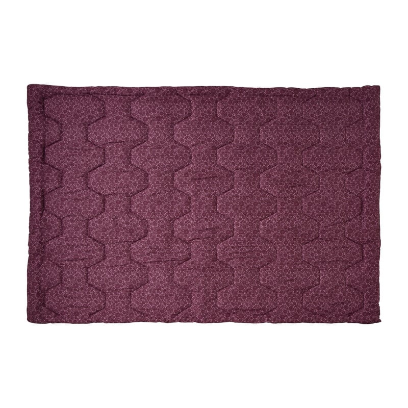 Wasbaar dekbed - rood - 140x200 cm