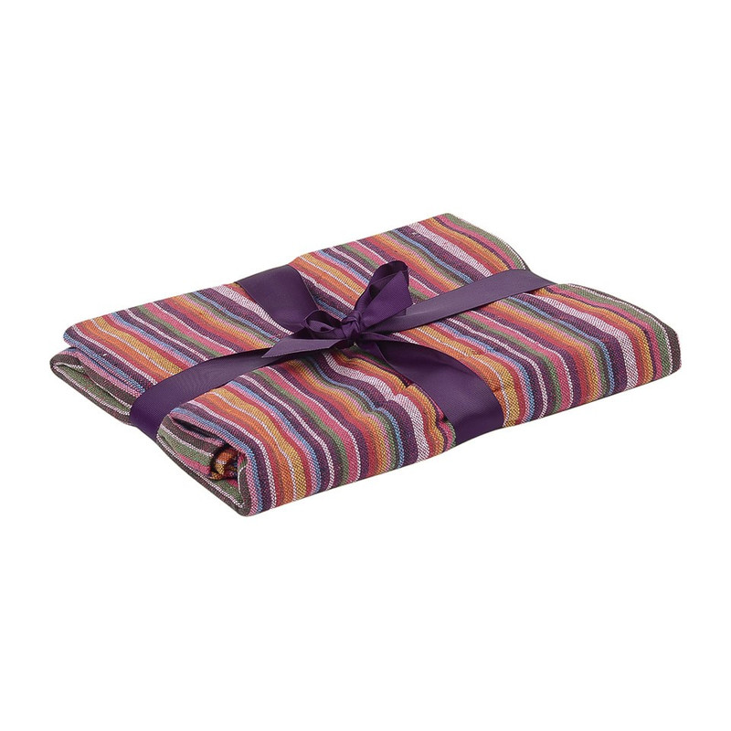 Plaid Mexican - roze/oranje - 130x160 cm