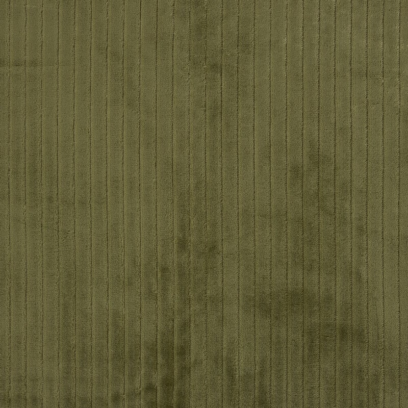 Plaid rib - groen - 130x150 cm