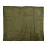 Plaid rib - groen - 130x150 cm