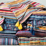 Plaid Mexican tassel - multikleur - 130x160 cm