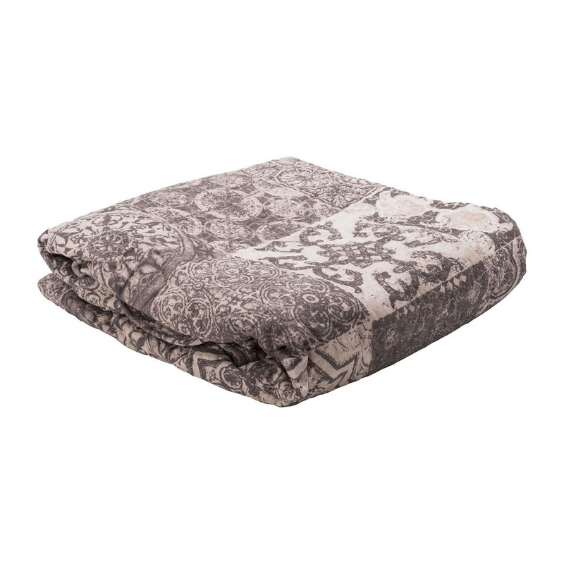 Quilt Tegel - grijs - 200x240 cm