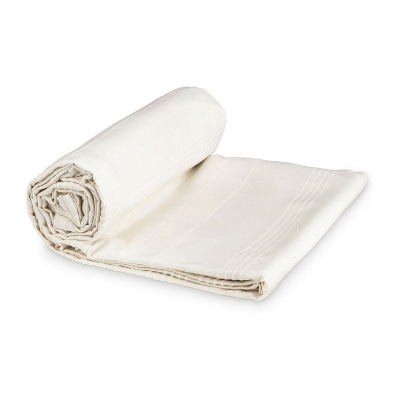Grand foulard / omslagdoek - wit - 150x250 cm