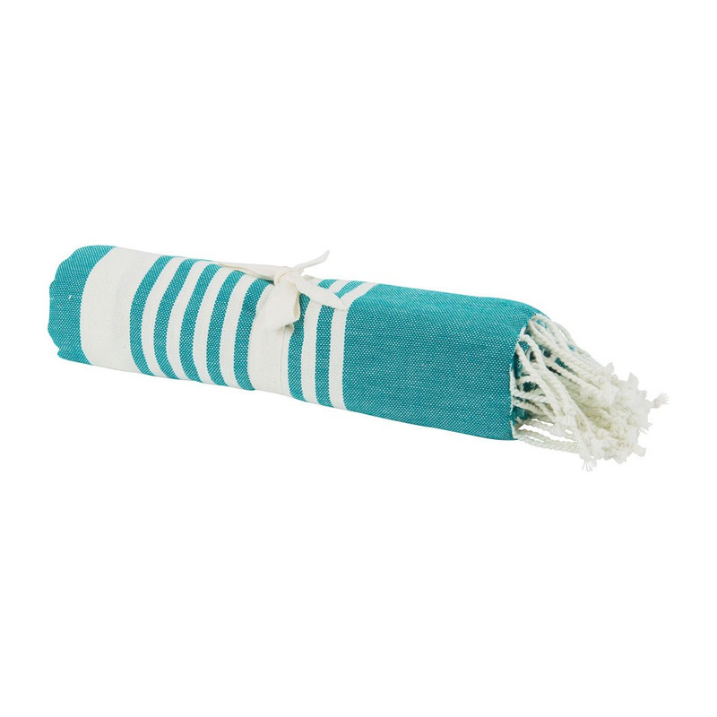 Hamamdoek basis - 180x100 cm - blauw