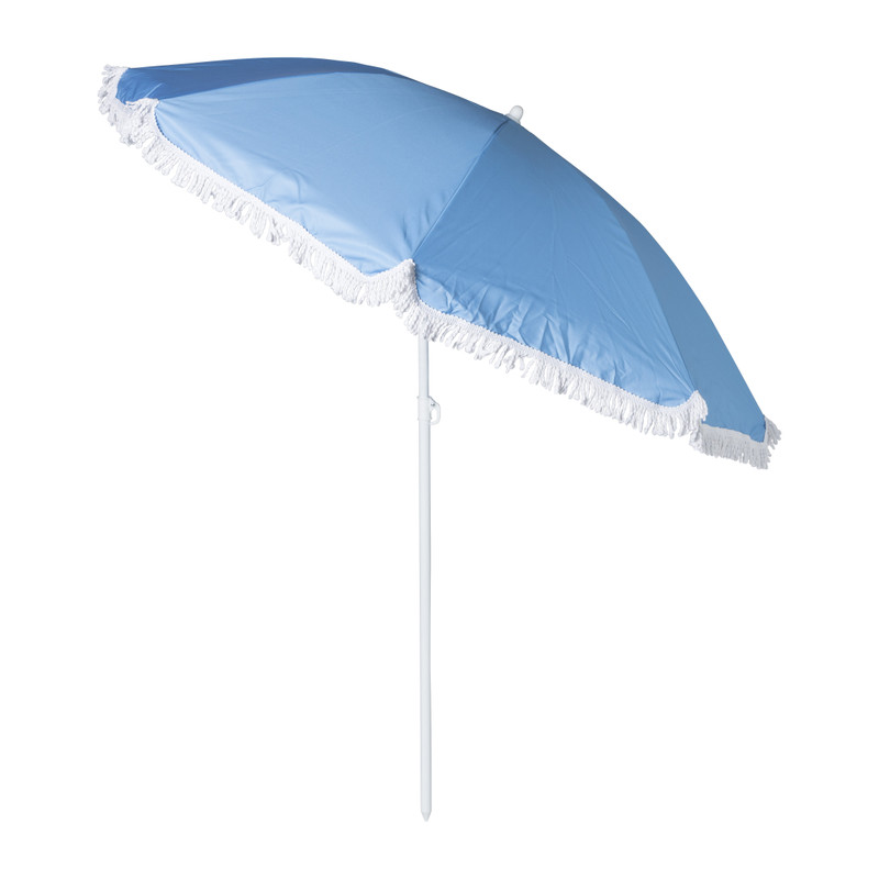Strandparasol Tess - blauw - ø150x180 cm