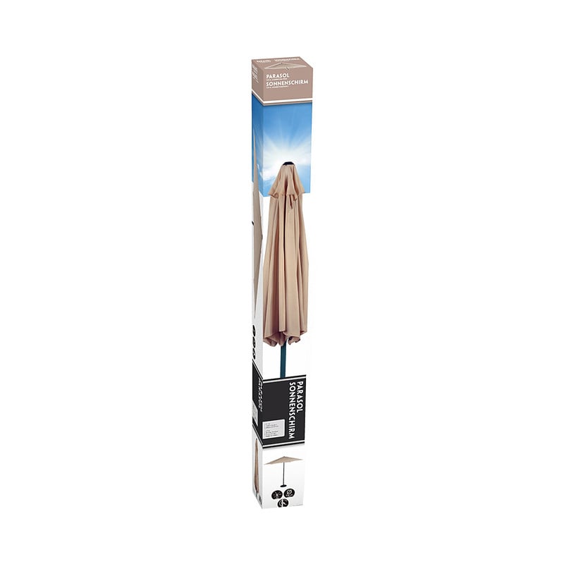 Parasol taupe - ⌀3 meter 