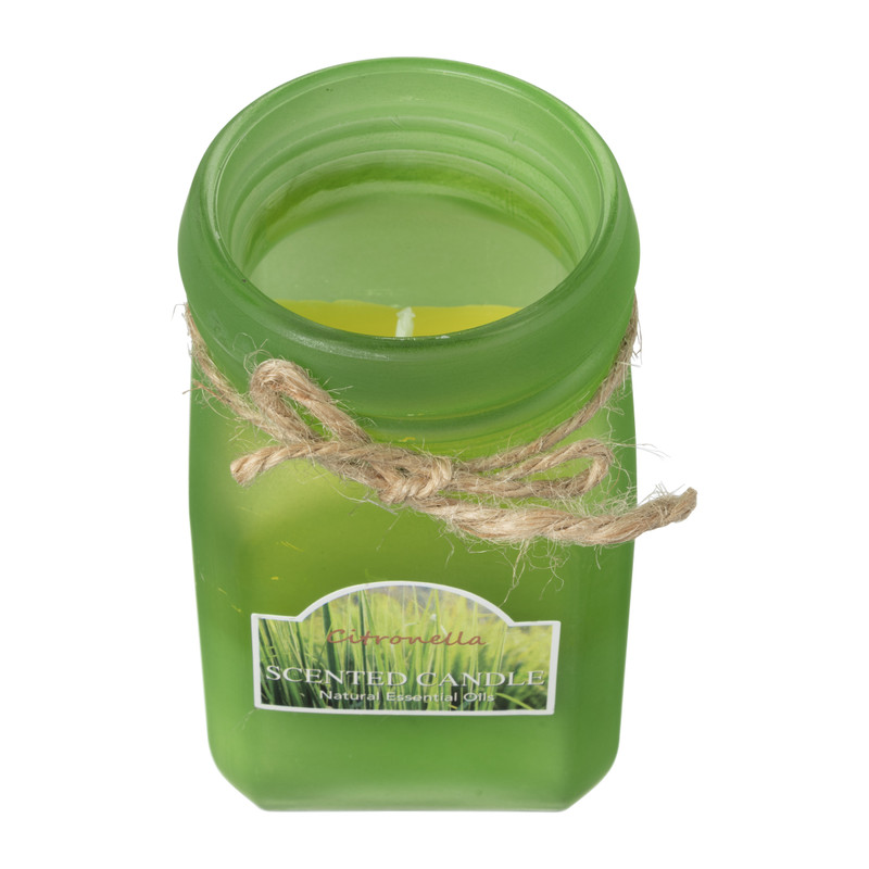 Citronella kaars - diverse varianten - ø6.5x11.5 cm 
