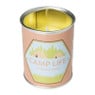 Citronella kaars camping life - rond blik - ø7.5x9.5 cm