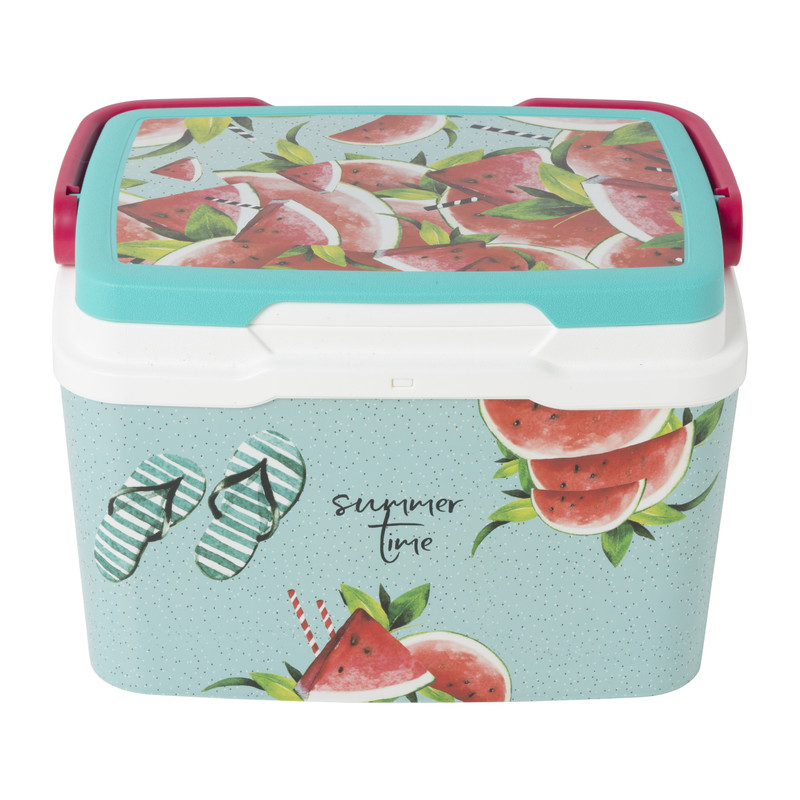 Koelbox zomerfruit - diverse kleuren - 5 liter