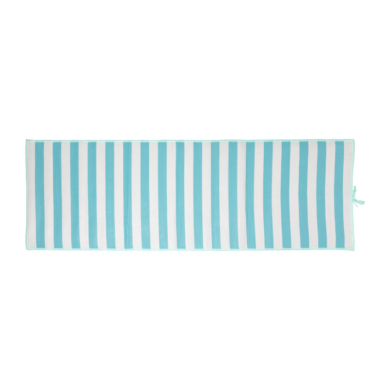 Strandmatje gestreept - diverse kleuren - 60x180 cm
