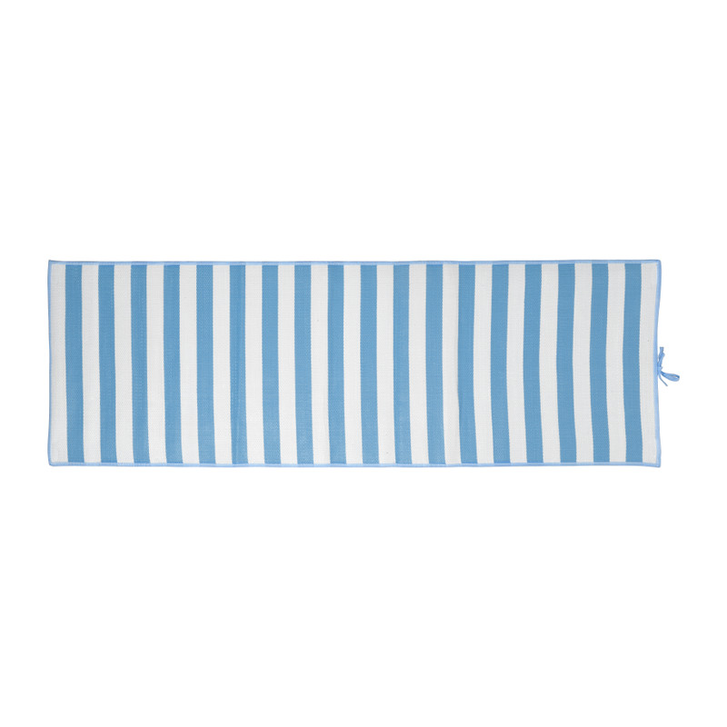 Strandmatje gestreept - diverse kleuren - 60x180 cm