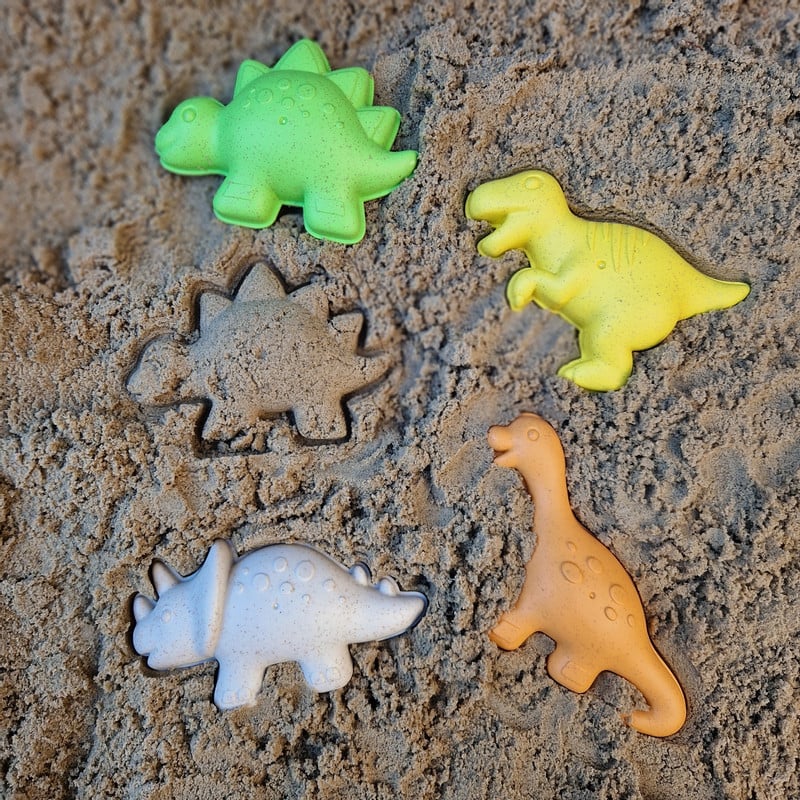 Strandspeelgoed 1 - set van 4 - 18x12x8 cm