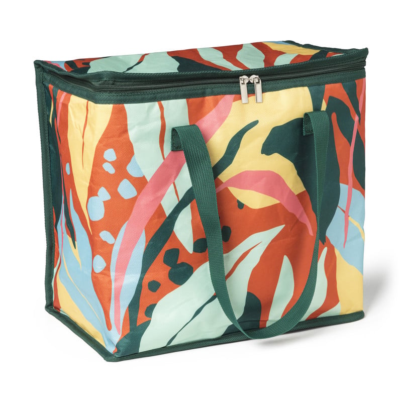 Koeltas Miami bloemen - multikleur - 35x21x31 cm