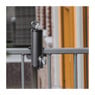 Parasolhouder voor balkon - 14.5x8x4 cm