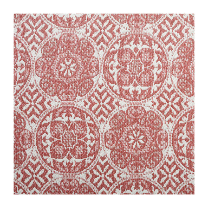 Buitenkleed cirkels - terra - ø150 cm