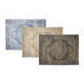 Luxe buitenkleed barok - blauw - 150x200 cm
