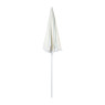 Parasol gestreept - lichtblauw/wit - ø160x180 cm