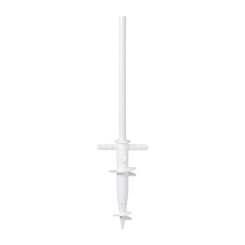 Prik parasolhouder - wit - 30x16.5x9 cm