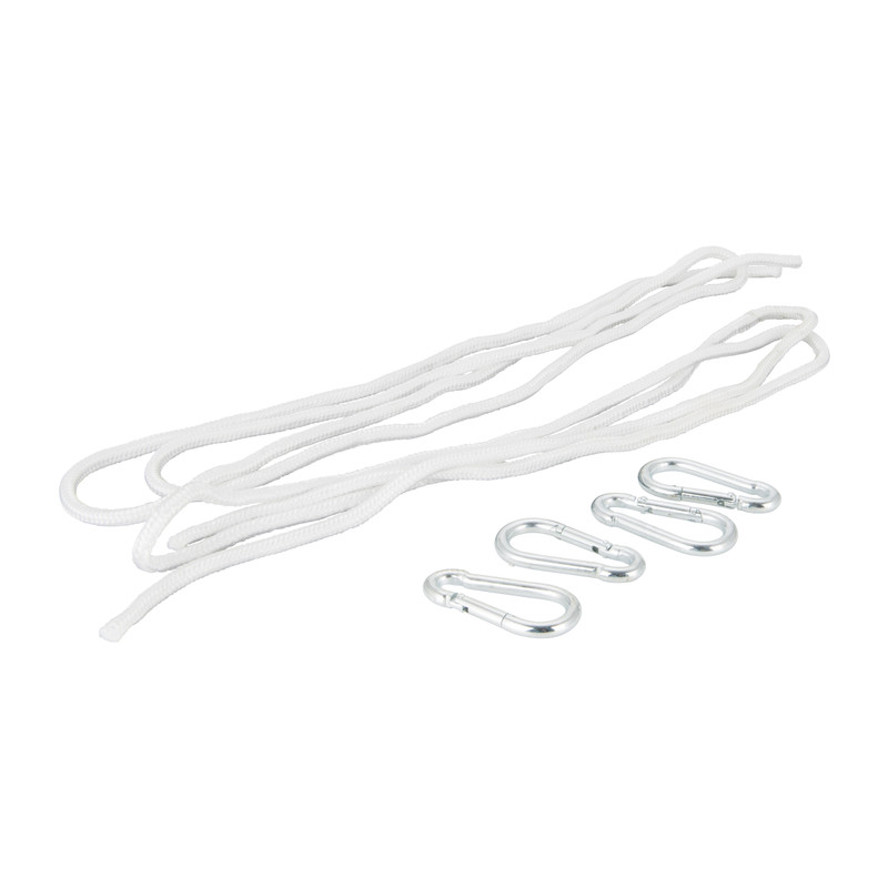 Ophangset voor hangmat - nylon/staal