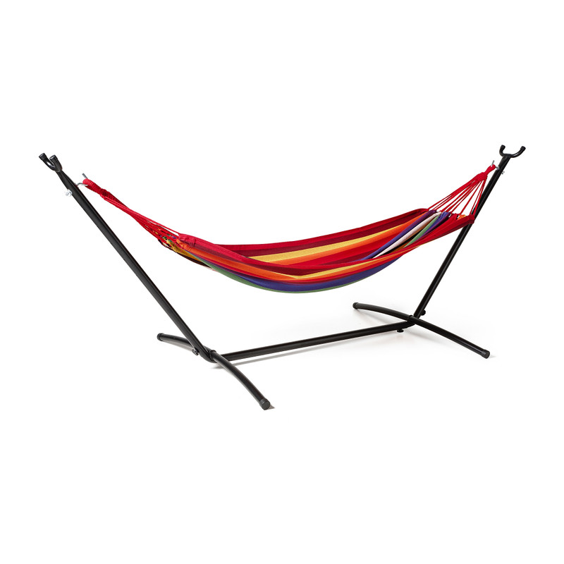 Standaard voor hangmat - metaal - 290x120x110 cm