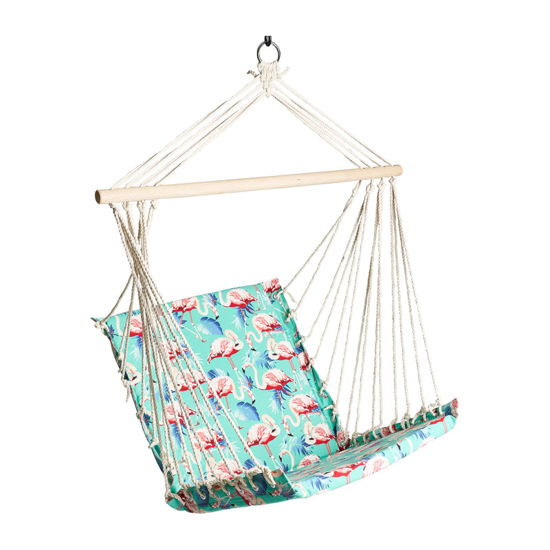 Hangstoel aan stok - flamingo
