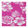 Strand/picknickplaid flowers - roze