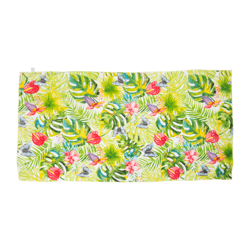 Strandlaken jungle - 180x100 cm