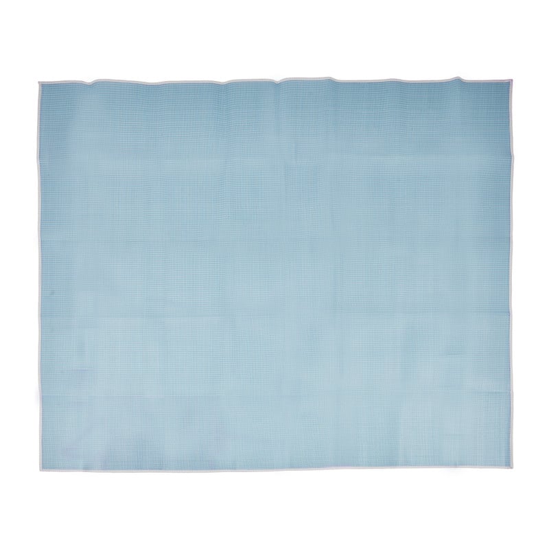 Campingmat - blauw - 180x200 cm