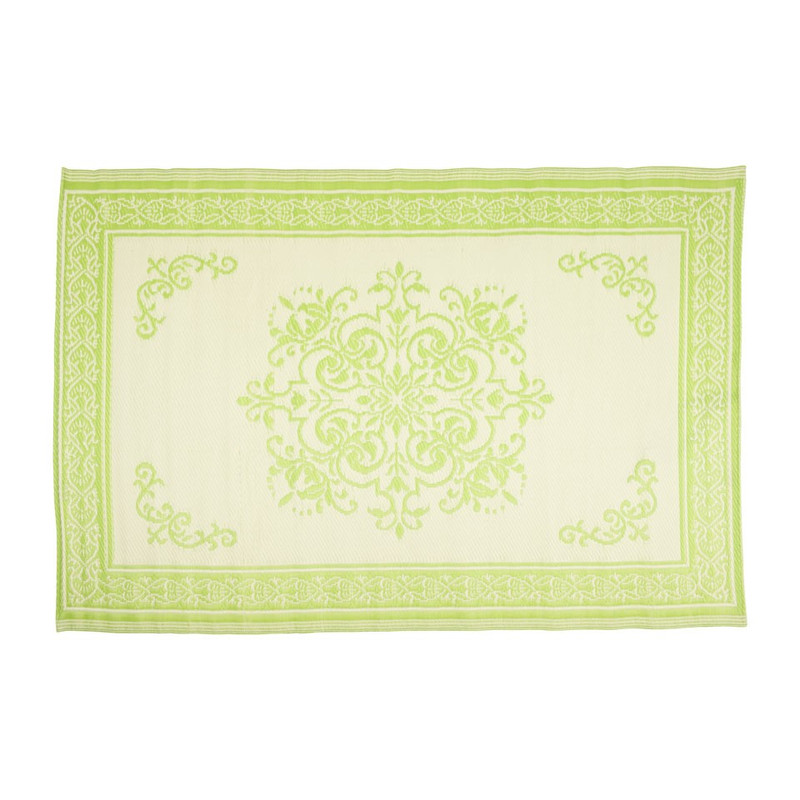 Strand/picknickmat kunststof - 120x180 cm - groen