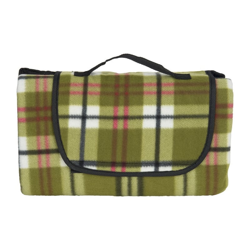 Strand/picknick plaid geruit - groen